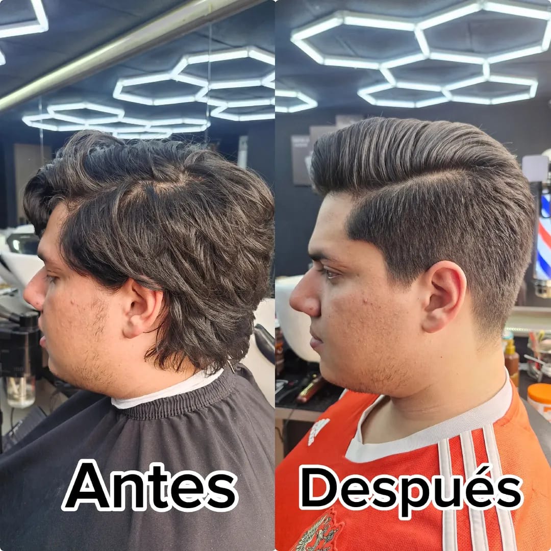 Antes y después, transformación completa, cliente 5